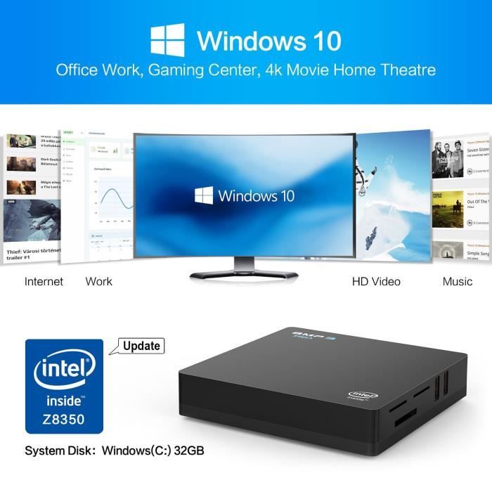  BMP3 PRO Mini PC 4 Go DDR3 + 32 Go eMMC / Avec2