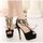 Femme Escarpin chaussures Bout peep toes sandale n