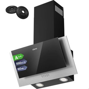 HOTTE CIARRA Hotte aspirante 60cm cuisine inclinée décor