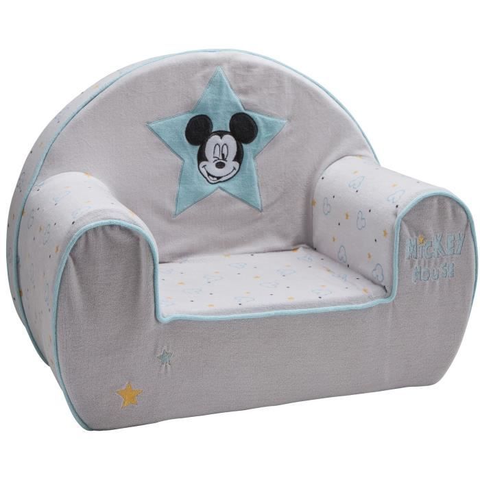 DISNEY BABY Mickey My Story fauteuil club déhoussable - 25 cm