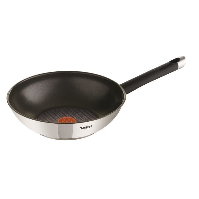 TEFAL EMOTION Poêle Wok 8010878 28cm Tous feux dont induction