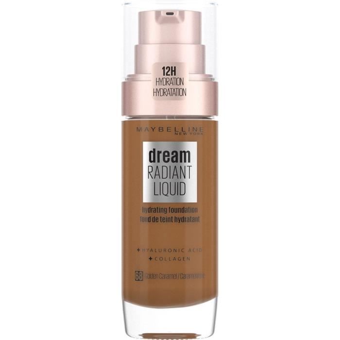 GEMEY MAYBELLINE Fond de teint Fluide Dream 68 Caramel Nude