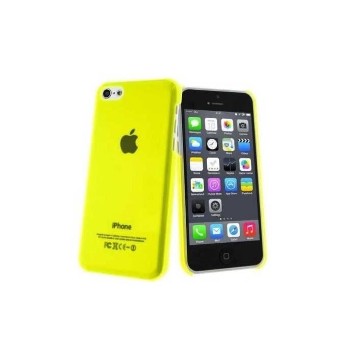 coque iphone 6 jaune fluo