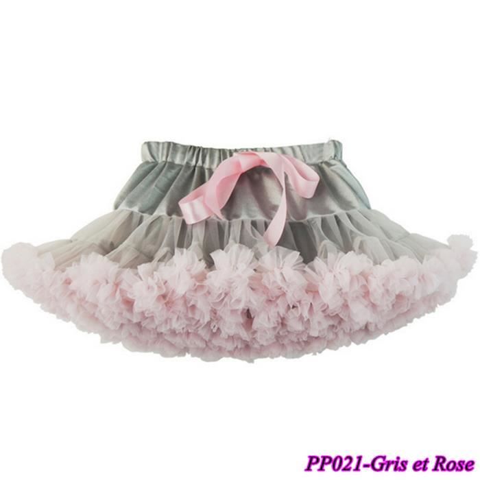 Jupe Tutu à Paillettes Étoiles Pour Filles 2-8 Ans - 3 Couches Tulle - Pour Danse, Fête, Princesse