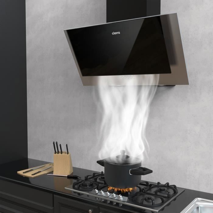  Hotte aspirante 60cm inclinée >380m³/h2