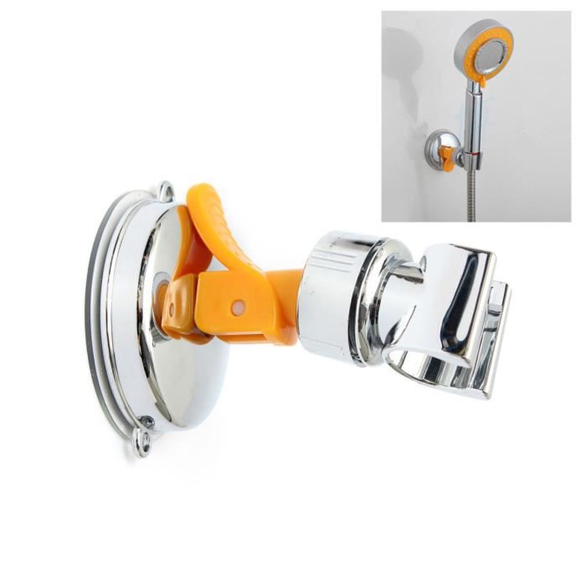 Support Pommeau De Douche Ventouse Mr Bricolage