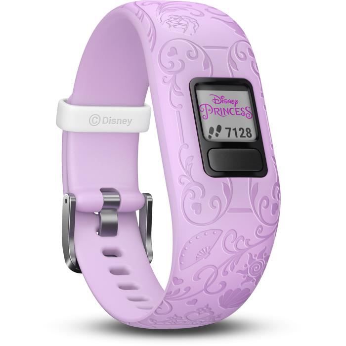 GARMIN Bracelet d'activité Princesse Vivofit Jr 2 - Enfant fille - Rose
