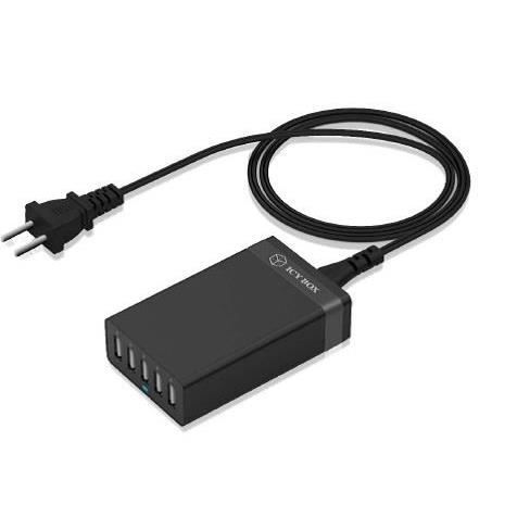 ICY BOX Chargeur rapide USB 5 ports
