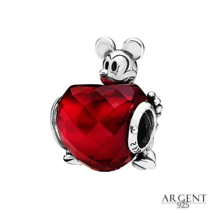 Charms Compatible Pandora Bracelet Série Disney Argent 925 Breloque