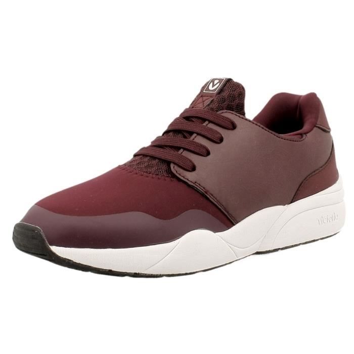 Basket bordeaux femme - Achat / Vente pas cher - Cdiscount