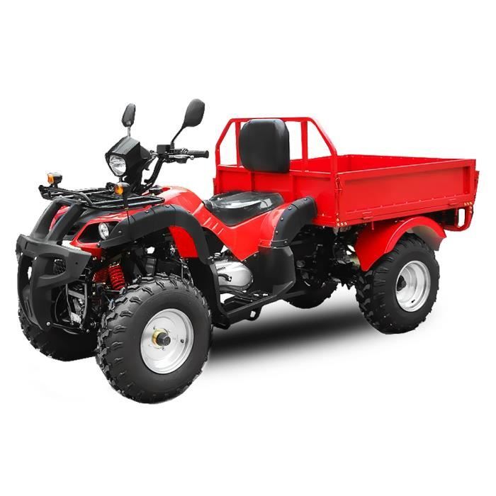 Quad DUMPER NOIR 200cc Remorque integrée Achat / Vente quad Quad