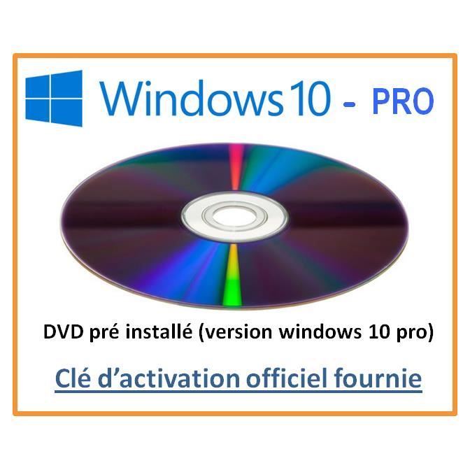 Office 2016 avec Windows 10 home 64 bitsDVD2