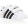 ADIDAS Baskets Superstar - Bébé - Blanc et noir