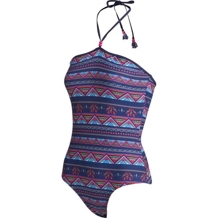 UP2GLIDE Maillot 1 Pièce Femme Caty - Imprimé Rose