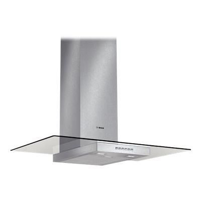 Bosch DWA097A50 Hotte Décorative - Evacuation / Recyclage - Débit d'air max 690m3-h - 3 vitesses - Larg 90 cm - Inox
