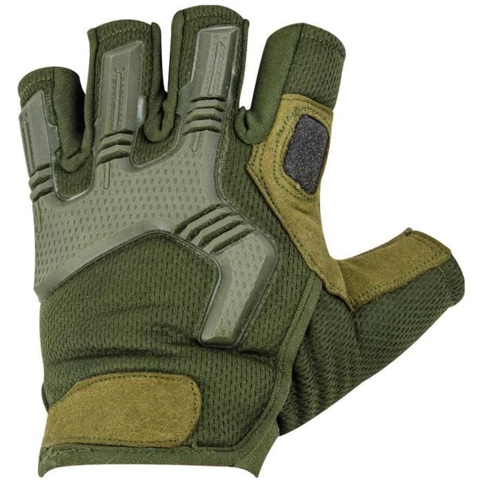 HIGHLANDER Gants Sans Doigts Raptor Homme Vert Olive
