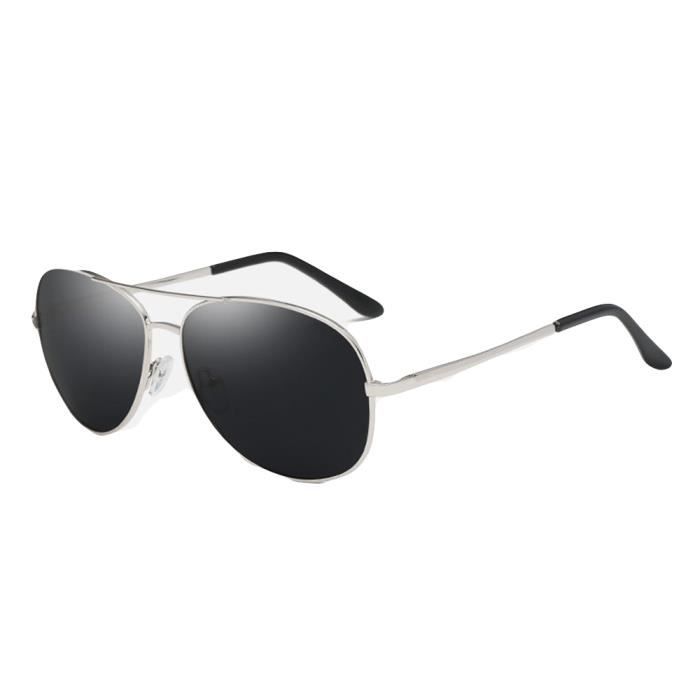 Argentnoir Soleil Fashion De Cadre En Polarisées Marque Sunglasses Homme Métal Lunettes Luxe sdCQrthx
