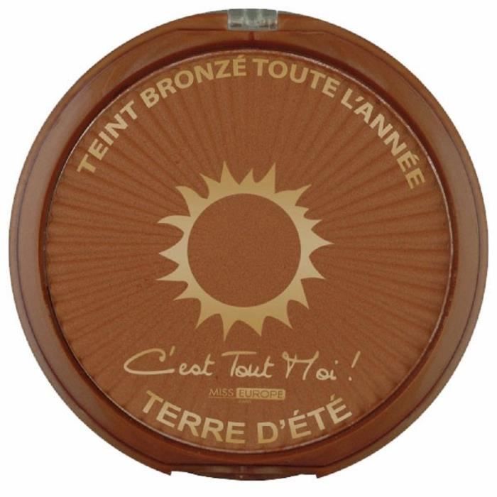 Poudre De Teint L'Oréal Glam Bronze SPF10 Teinte 04 Soleil - 11 G, Effet Mat, Longue Tenue, Neuf