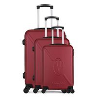 SET DE VALISES Set de 3 valises ABS - Coques rigides - 4 roues 50 SET DE VALISES Set de 3 valises ABS - Coques rigides - 4 roues 50