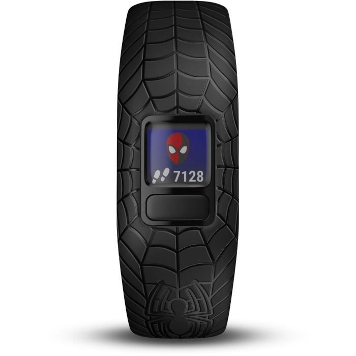GARMIN Bracelet d'activité Spiderman Vivofit Jr 2 - Enfant garçon - Rouge