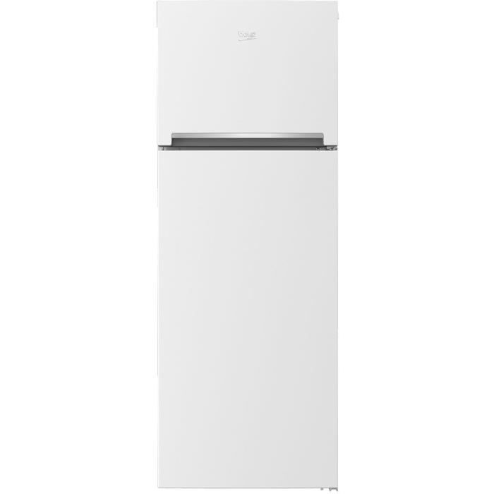 BEKO - RED29W - Réfrigérateur congélateur haut - 278L (209L + 69L) - Froid statique - A+ - L59,5cm x H162cm – Blanc