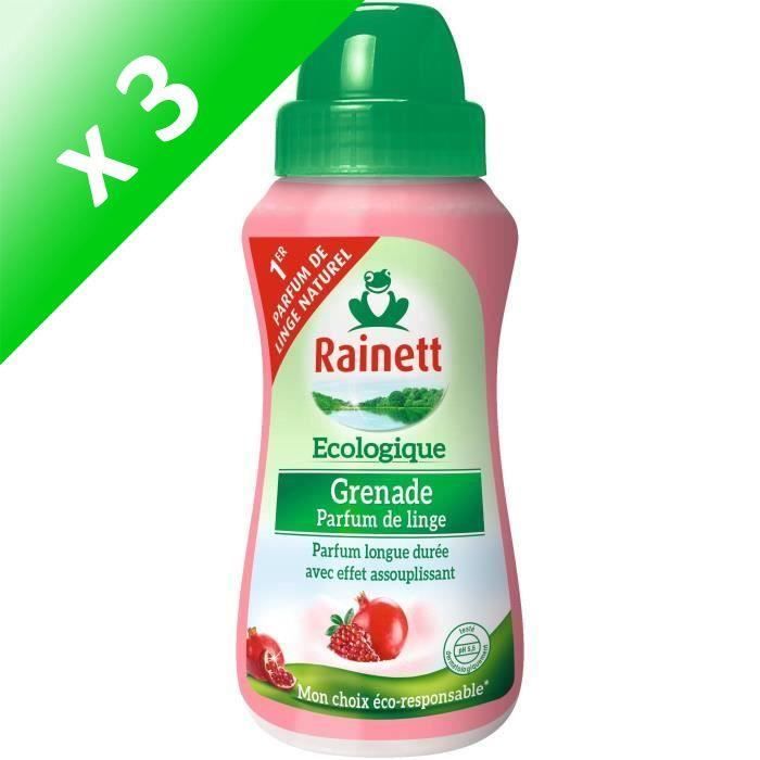 RAINETT Parfum de linge Ecologique Grenade - perles d'argile 300g (Lot de 3)