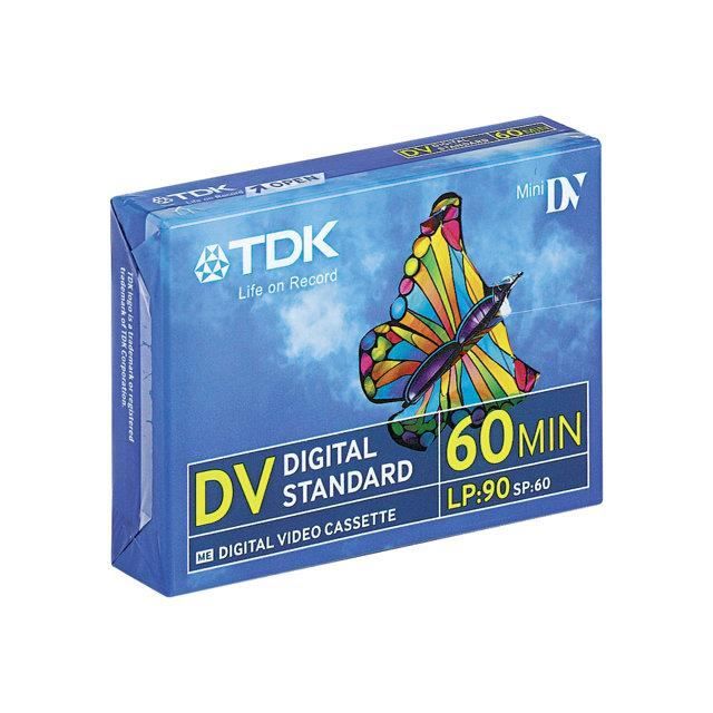 TDK Lot de 5 Mini cassette video DVM 60ME 5X60 min