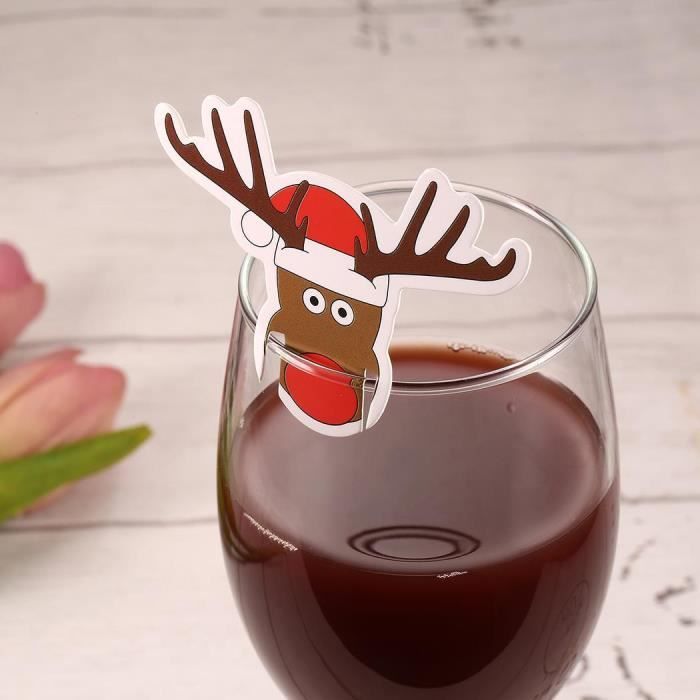 10pcs Modele De Dessin Anime Decorations De Table De Fete De Noel