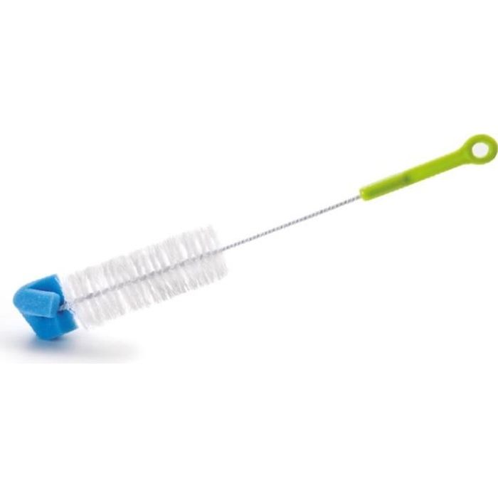 Kit Nettoyage Biberon 4 Pièces - Goupillon Long, Écouvillon Tétine