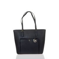 SAC À MAIN MICHAEL KORS - JET SET Sac Cabas en Cuir Noir - Fe SAC À MAIN MICHAEL KORS - JET SET Sac Cabas en Cuir Noir - Fe