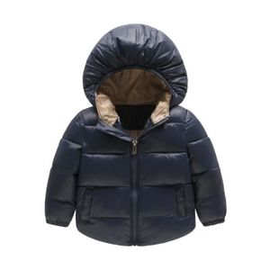Doudoune Plus Multi Capuche Automne Enfants Hiver Coloure Épais À Et XUUwCqx5