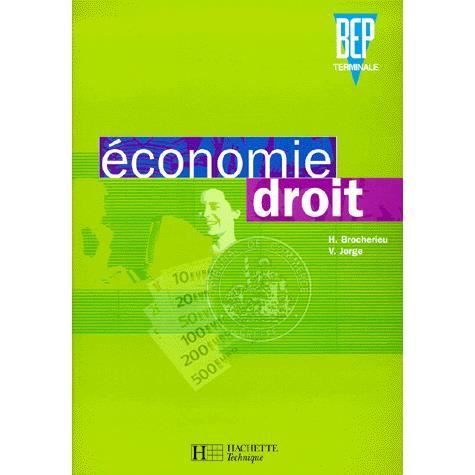 Economie Droit Bep Tle Achat Vente Livre Hachette - 