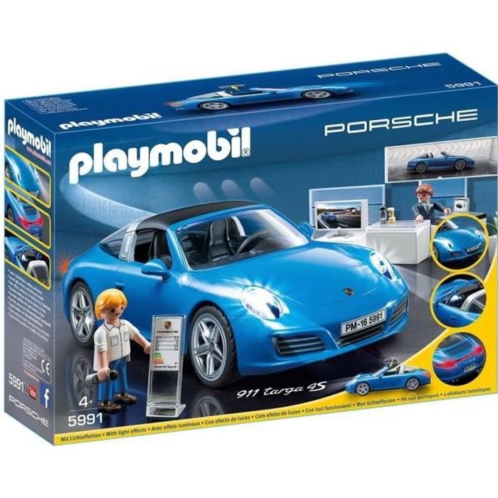Porsche 911 Targa 4S (5991) -Playmobil