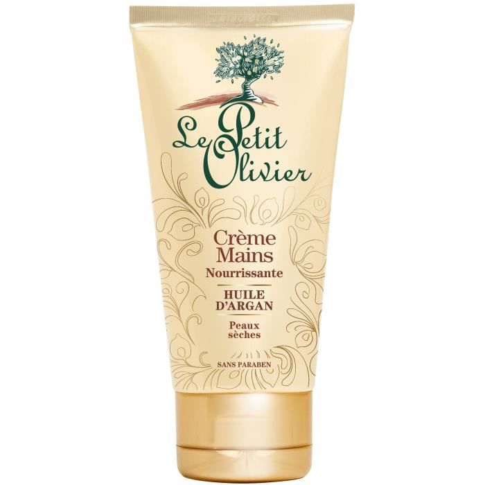 LE PETIT OLIVIER Crème mains nourrissante Argan - 75 ml