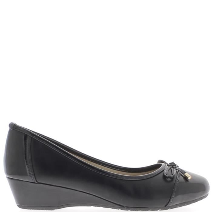 Compensés Rétros 3 Escarpins Et Talons De Bouts À 5cm Noirs bmI6gyY7vf