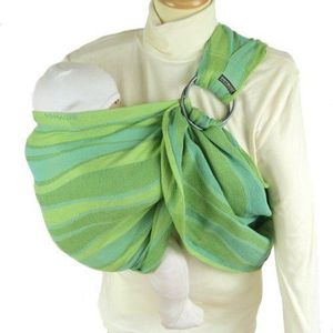 portage écharpe tissée