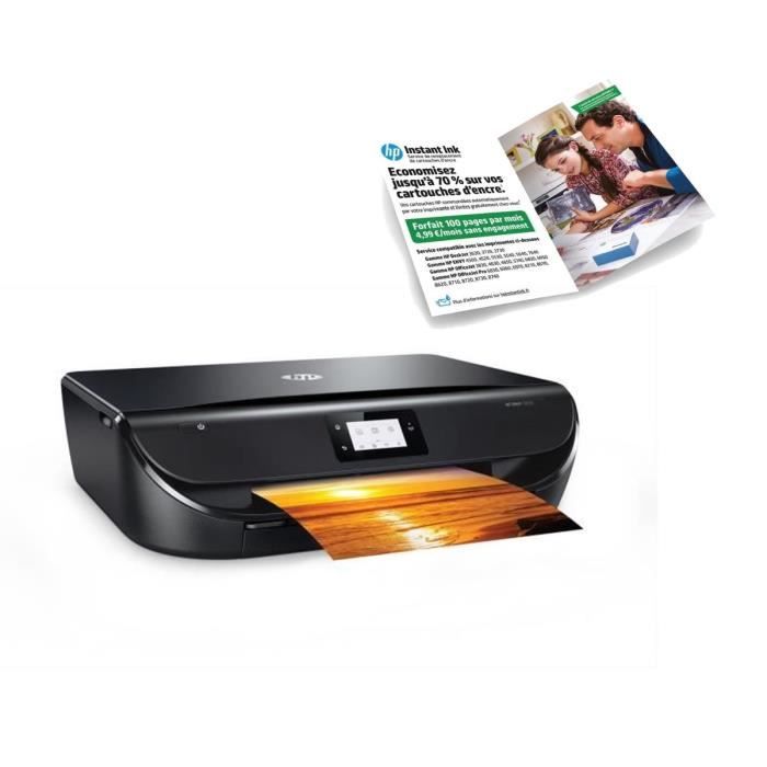 HP Imprimante Tout en un -Envy 5020 - Wifi + Forfait Instant Ink 100 pages