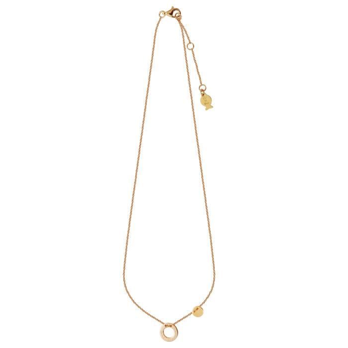 CLIO BLUE Collier Argent Doré Jaune - CO2291D