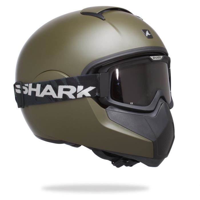 SHARK Vancore Casque Moto Intégral Kaki Mat