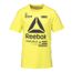 tee shirt reebok jaune