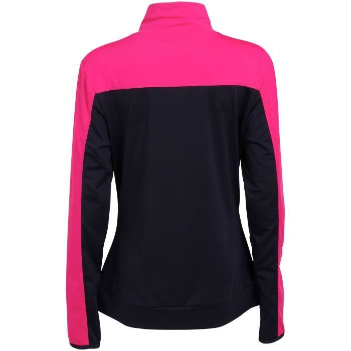 ATHLITECH Veste de survêtement VITALY - Fille - Noir / Rose