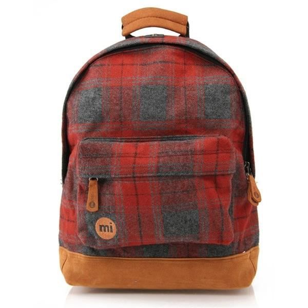 MIPAC Mini Sac à dos Red Plaid