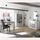 Salle a manger effet beton