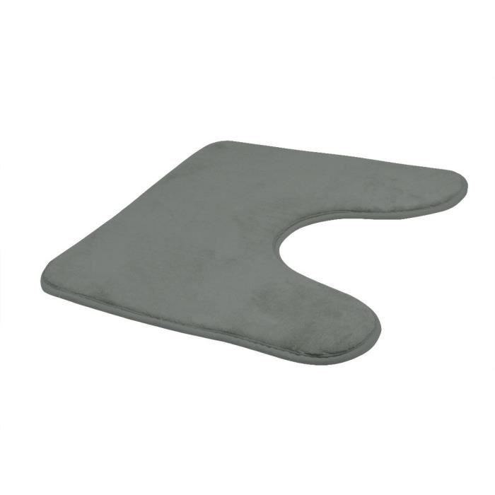 FRANDIS Contour WC - Antidérapant - 40x50 cm - Gris