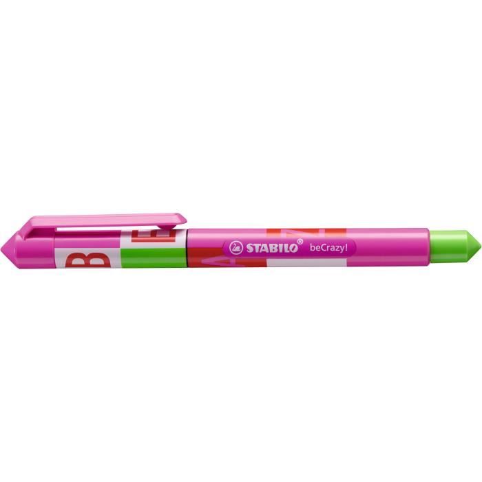 STABILO Roller beCrazy! - Collection Type : décor violet