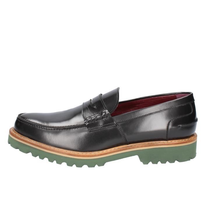 mocassin homme di mella cuir noir