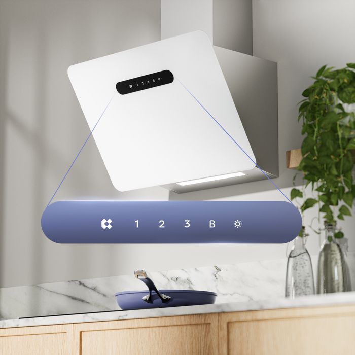  Hotte aspirante cuisine 90cm 550 m³/h -1