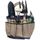 Sacoche porte outils jardin avec sécateur, fourche