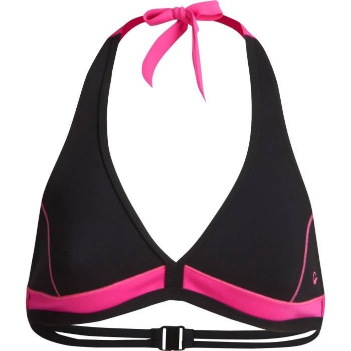 UP2GLIDE Haut Maillot Candice - Noir Rose