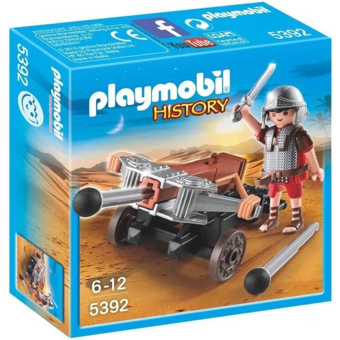 Legionnaire romain avec baliste - Playmobil - 5392